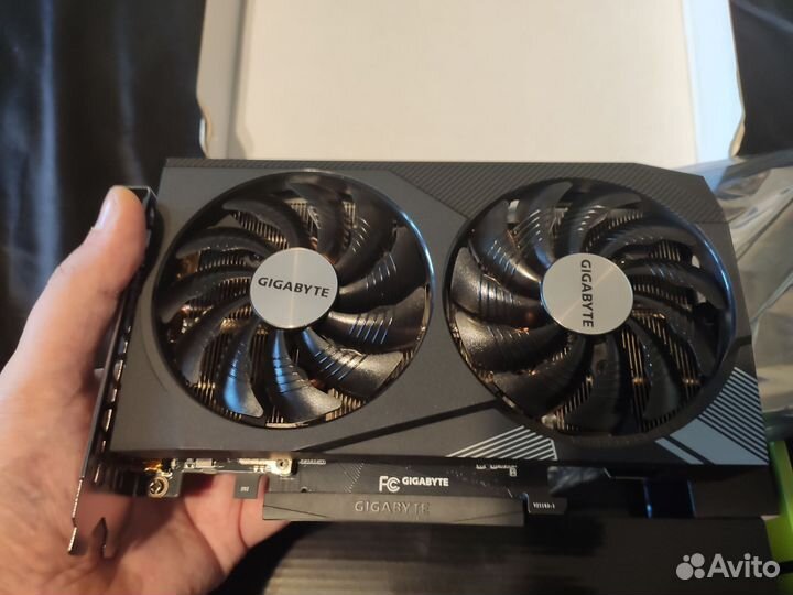 Видеокарта Gigabyte RTX 3060ti Rev 2.0