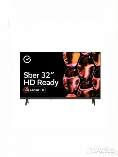Новый телевизор Sber 32 дюйма SMART TV