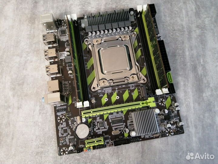 Комплект X79 xeon E5-2630v2 + Atermiter X79 + 16gb