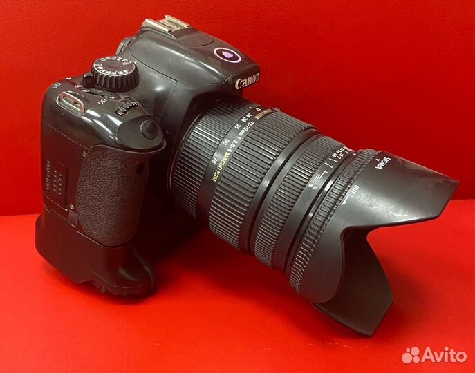 Бе72 Зеркальный фотоаппарат canon eos 550d