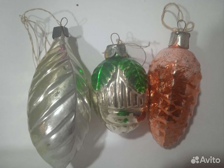 Ёлочные игрушки СССР