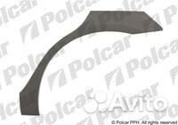 Ремкомплект крыла заднего левый зад для nissan micra (K12) 01.03-11.10 5D