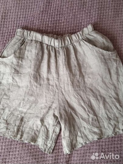 Шорты женские льняные