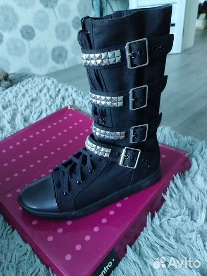 Кеды высокие женские новые 36 размер