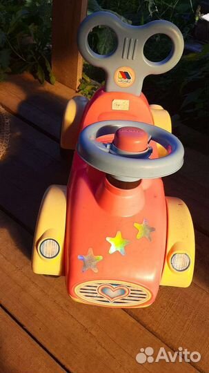 Машинка и качель