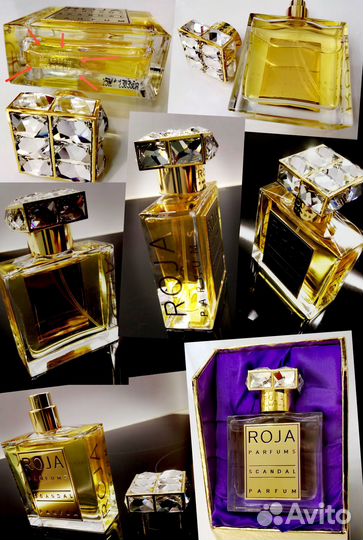 Оригинальные духи Scandal pour Femme Roja Parfums