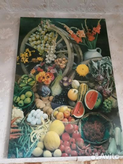 Картина для кухни на доске