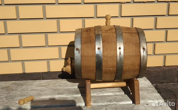 Бочка дубовая 5 литров