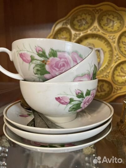 Чайная пара и сахарница