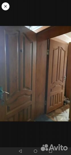 Дверь входная деревянная бу