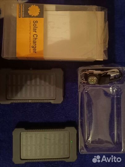 Powerbank с солнечной батареей