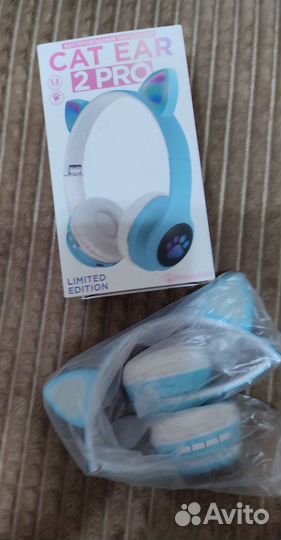 Беспроводные наушники с ушками Новые