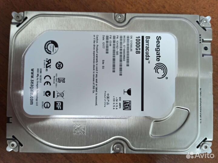 Жесткий диск Seagate Barracuda 1 тб
