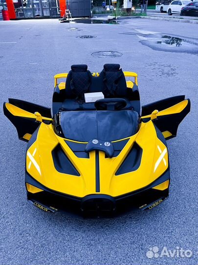 Детский электромобиль bugatti дрифт-кар