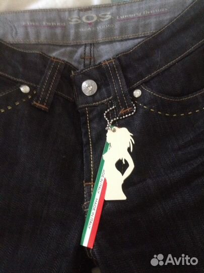 Джинсы Италия новые S.O.S. Размер EU35(US27)