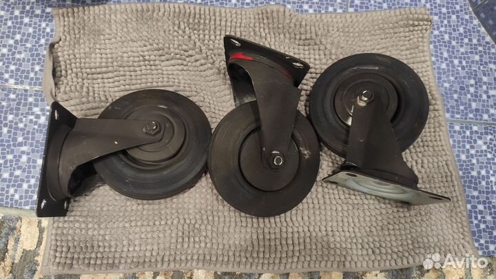 Колесо промышленное поворотное для тележек