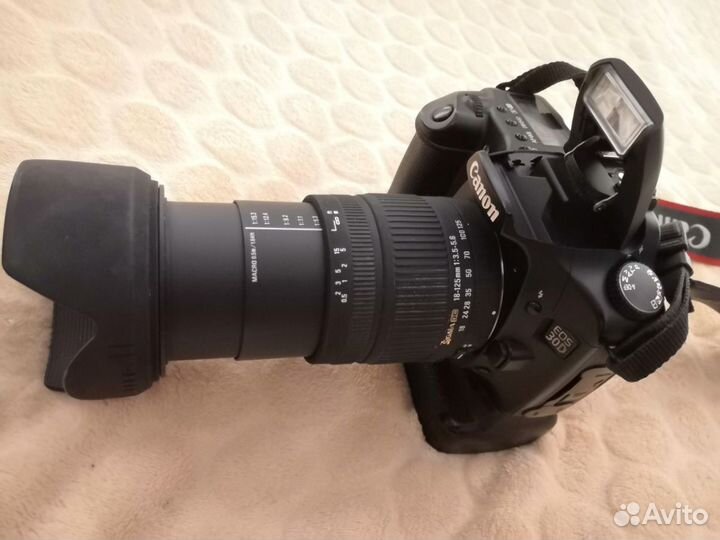 Зеркальный фотоаппарат Canon 30D kit Sigma 18-125