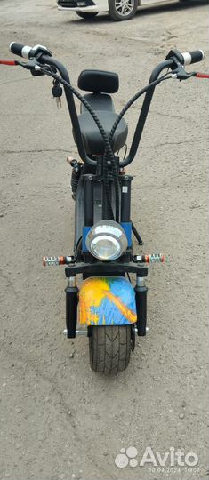 Электросамокат Мотобайк Новый