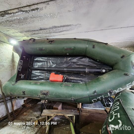 Надувная лодка пвх бу