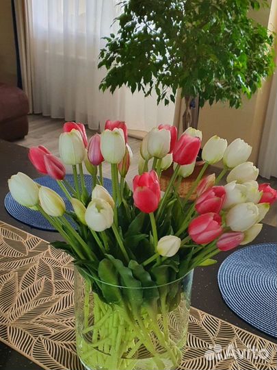 Силиконовые тюльпаны