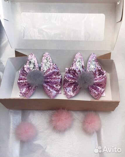 Бантики для волос