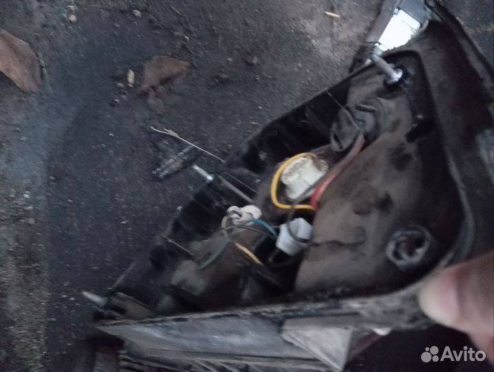 Задние фонари рено логан 1
