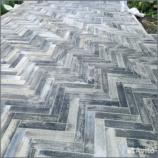 Тротуарная плитка вибропрессованная