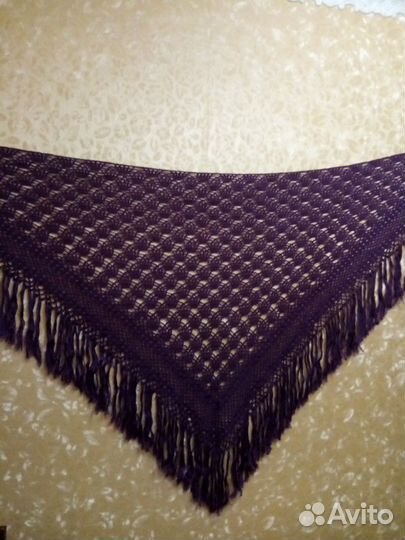 Платок-косынка. Ручная работа