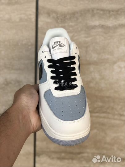 Кроссовки Nike Air Force 1 White Navy