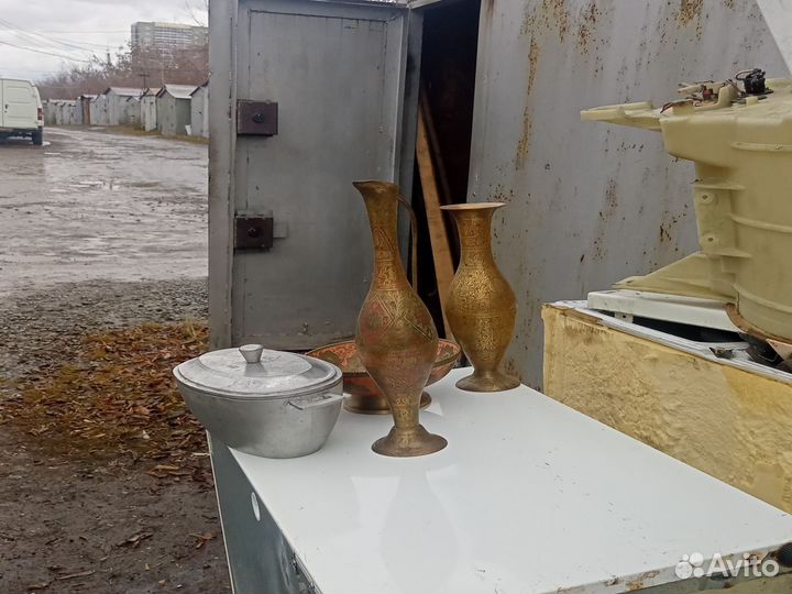 Сосуды латунные