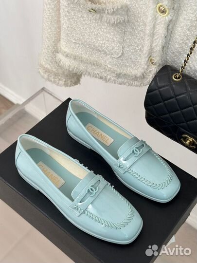 Лоферы женские chanel