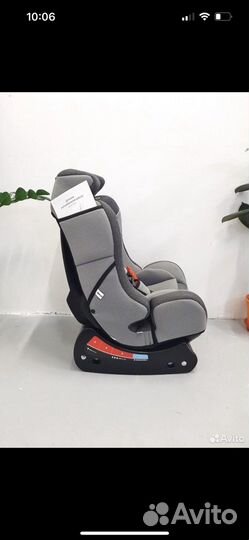 Новое серое автокресло teddy bear 0-25 кг