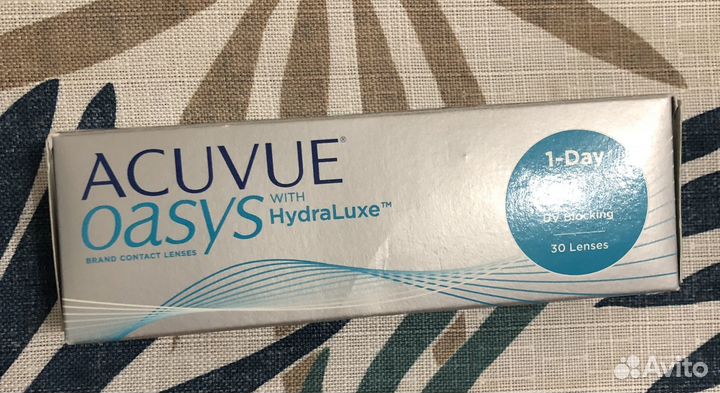 Линзы acuvue oasys 5,5 однодневные