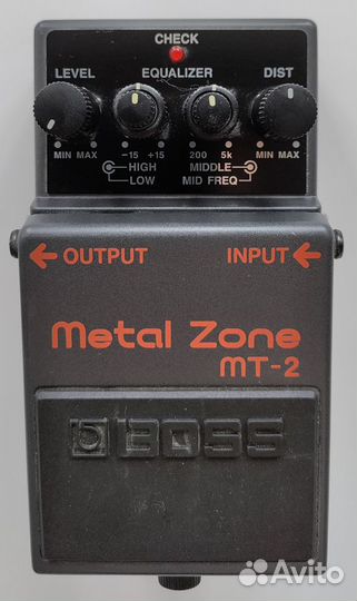 Педаль boss Metal Zone MT-2
