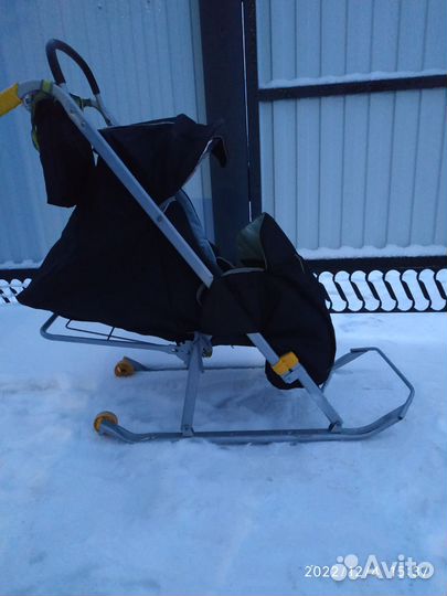 Санки-коляска 
