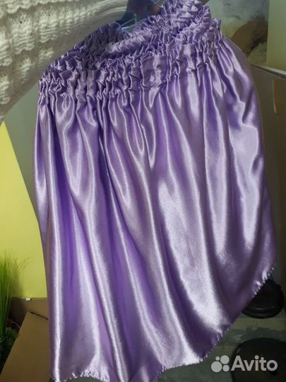 Фуршетная юбка на торец стола, разные цвета