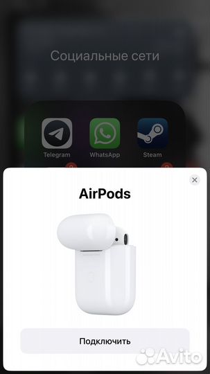 Наушники apple airpods 2