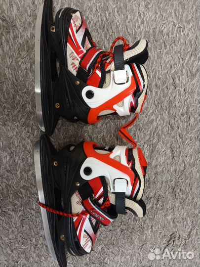 Коньки раздвижные 34- 37 размер