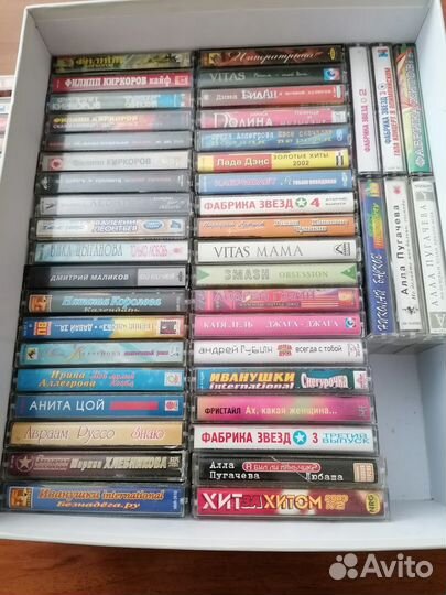 Кассеты для магнитофона лотами