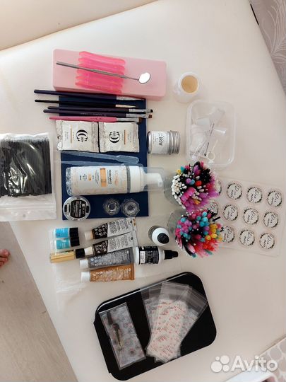 Набор для бровей и ламинирование ресниц