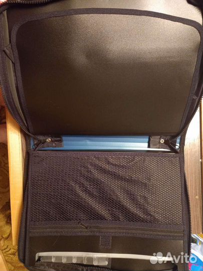 Папка-портфель новый выдвижные ручки