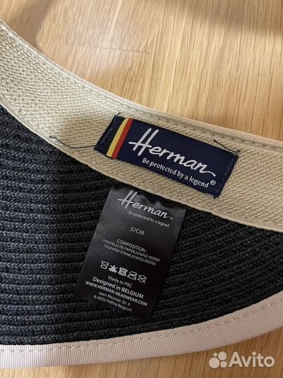 Кепка прямой козырек