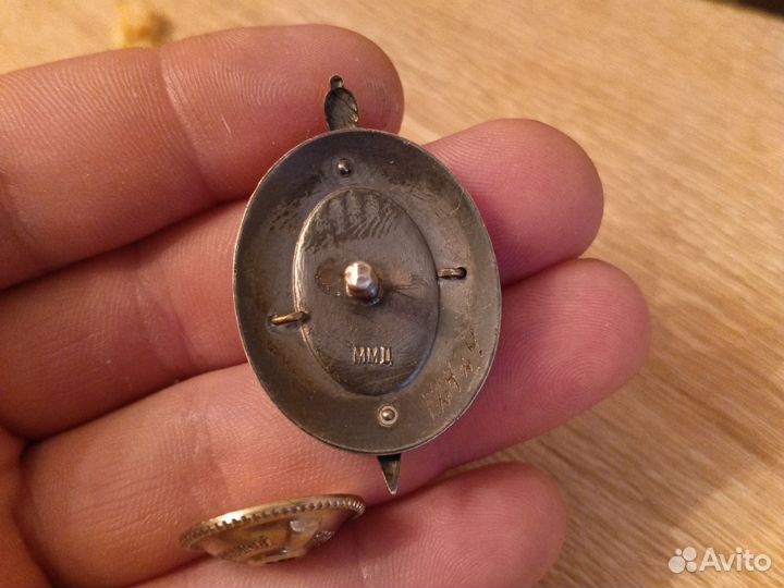 Наградной знак (копия) Яйцо. Почётный работник мвд