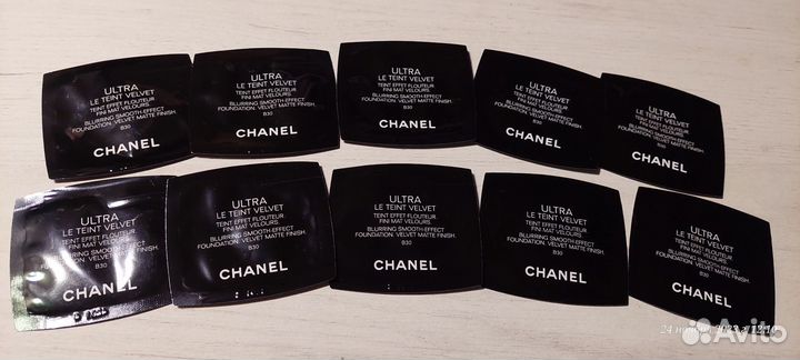 Тональный крем chanel пробники 10 шт набор