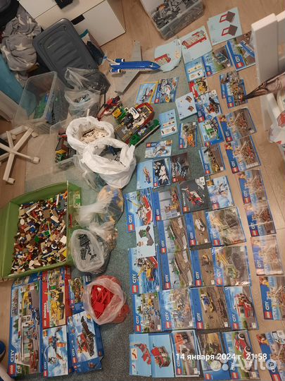 Lego city,tehnic более 25 наборов.Лего сити,техник