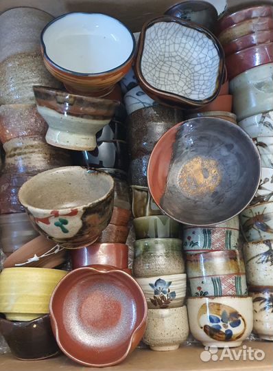 Маленькие чайные чашки винтажные, Япония, листайте