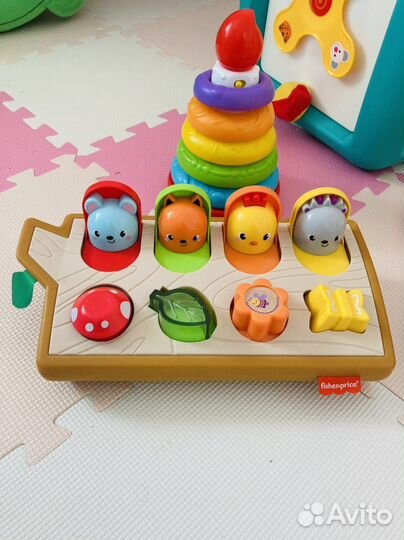 Развивающие игрушки fisher price, elc, baby go