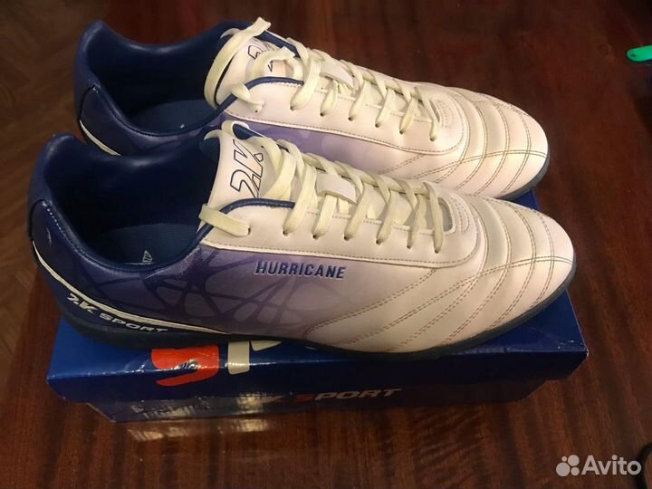 Футбольные бутсы 2K Sport Hurricane TFwhite/royal