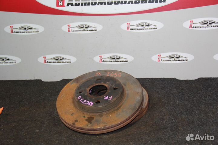 Тормозной диск перед c Toyota Porte NNP10 2NZ-FE