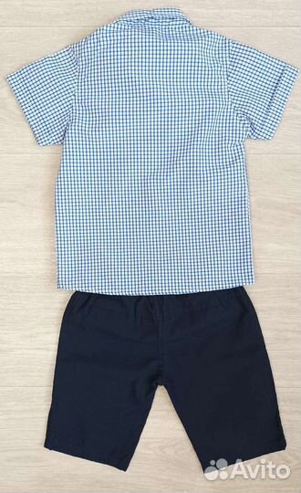 Костюм для мальчика рубашка и шорты-бриджи